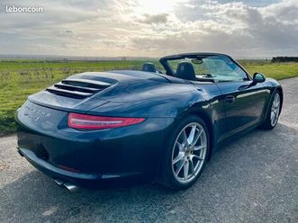 porsche 911 (991) carrera s cabriolet / pse / pack sport chrono / cuir étendu / bose / entretien porsche