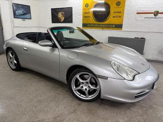 3.6 996 carrera 2 cabriolet tiptronic s 2dr