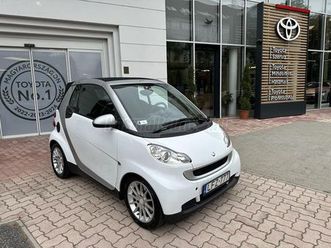 smart fortwo cabrio 1.0 pulse softip bizományos értékesítés. friss műszaki