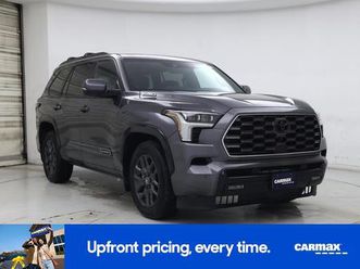 used 2025 toyota sequoia platinum