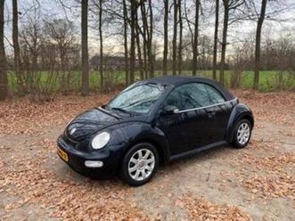 volkswagen beetle (kever) 1.6 cabriolet 75kw 2005 zwart — volkswagen — marktplaats
