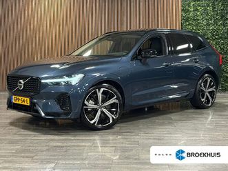 volvo xc60 t8 awd recharge ultra dark | luchtvering | trekhaak | 360 camera | head-up display | 455pk | harman kardon | adaptieve cruise control | stoelverwarmi