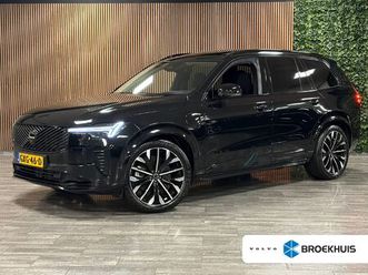 volvo xc90 t8 awd recharge ultra dark (deel 1= 31-12-2024) | luchtvering | trekhaak | 360 camera | head-up display | harman kardon | 455pk | adaptieve cruise co
