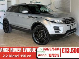 rover range evoque 2.2 diesel 150 cv 5p.