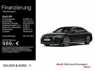 audi a8 lang 60 tfsi e qu. s line 4s*air*massage*b&o*