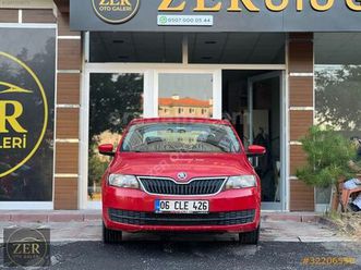 galeriden skoda rapid 1.4 tdi ambition 2016 model ankara 236.000 km kirmizi - 32206598 | arabam.com
