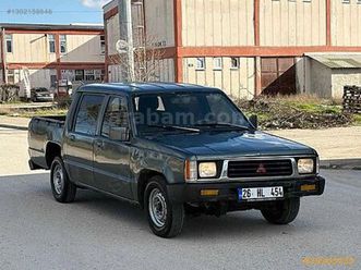 galeriden mitsubishi l 200 4x4 1994 model eskişehir 400.000 km yeşil - 38283439 | arabam.com