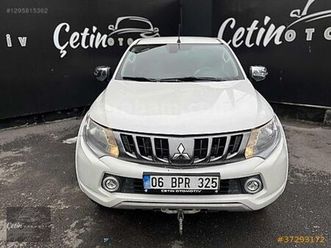 galeriden mitsubishi l 200 4x4 tornado 2019 model i̇stanbul 323.000 km beyaz - 37293172 | arabam.com