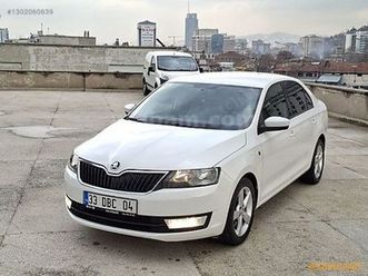 galeriden skoda rapid 1.6 tdi elegance 2014 model ankara 185.000 km beyaz - 38301983 | arabam.com