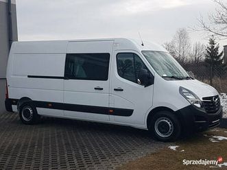 opel movano master 7 osób l3h2 brygadówka długi wysoki klima tempomat nawi… poręba - sprzedajemy.pl