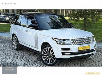 galeriden land rover range 3.0 tdv6 autobiography lwb 2015 model aydin 165.000 km beyaz - 38306190 | arabam.com