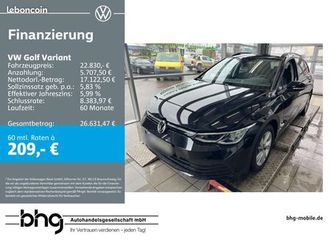 volkswagen golf variant 1.5 etsi opf dsg life