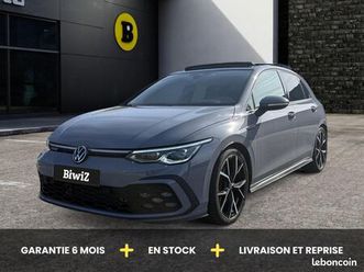 volkswagen golf gtd 2.0 tdi 200 ch dsg7 /iq light / toit ouvrant/ jantes