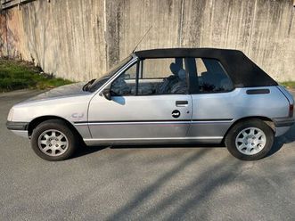 peugeot 205 cabrio cj - verdeck gut - batterie&lichtmaschine neu