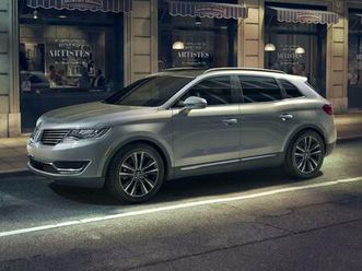 new 2018 lincoln mkx reserve