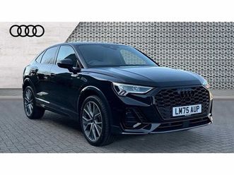 audi q3 sportback black edition 150 ps tfsi s tronic