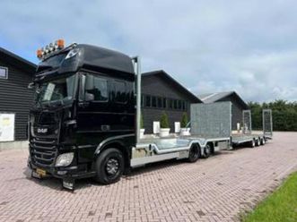 daf xf 460 machine transporter - veldhuizen 25 ton tridem se — vrachtwagens — marktplaats