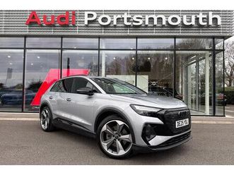 2025 audi q4 e-tron 45e black edition station wagon quattro