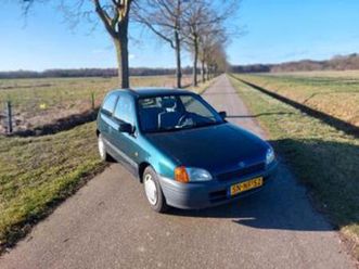 toyota starlet 1.3 16v aut 1997 groen — toyota — marktplaats
