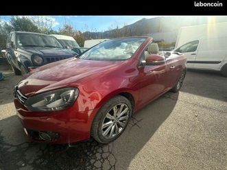 volkswagen golf 6 carat cabriolet