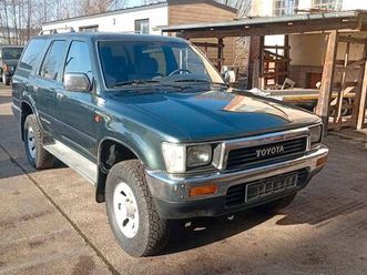 toyota 4runner | 2.4 turbodiesel i rostfrei | sammlerfahrzeug
