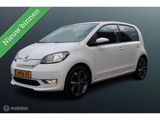 skoda citigo e-iv - ev style, cruise, pdc, stoelverwarming, clima, donkerglas, bleutooth, multifunctioneel stu