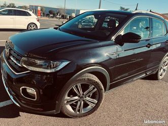 volkswagen t-cross r-line 1.0 tsi 110 dsg 7