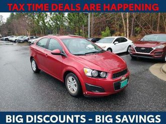 used 2012 chevrolet sonic 2lt