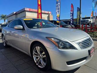 2009 infiniti g g37 journey coupe 2d