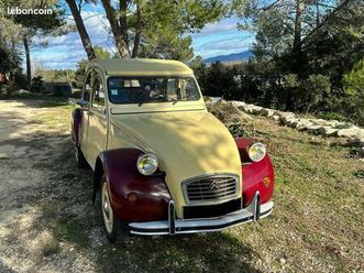 citroën 2cv dolly – décembre 1985 – 84 000 km – carte grise collection