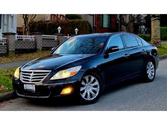 2011 hyundai genesis 3.8 auto luxury sedan