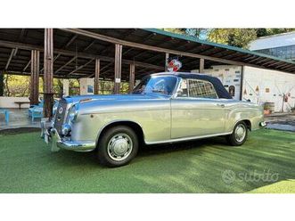 mercedes-benz 220 s ponton cabriolet w180 – 1957