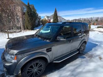 2016 land rover lr4 v6 supercharged