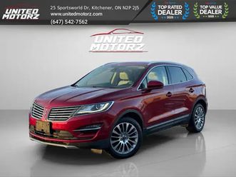 2015 lincoln mkc awd~certified~no accidents~