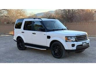 2016 land rover lr4 hse silver edition 4wd