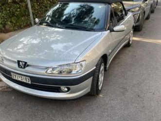 peugeot 306 2001 cabriolet 1.6