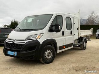 citroen jumper benne double cabine 7 places bluehdi 165cv tva recup gtie 1an