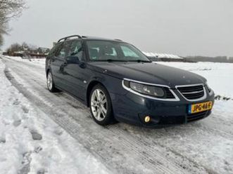 saab 9-5 2.3 aero estate|schuifdak|beurt|apk|full options!! — saab — marktplaats