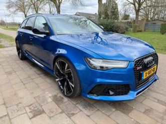 audi rs6 mtm sepangblauw 22” zeer netjes — audi — marktplaats
