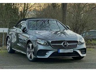 e-klasse cabrio 4matic cabrio 9g-tronic amg line