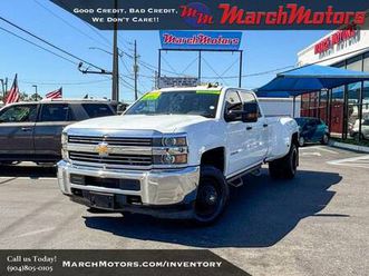 2016 chevrolet silverado 3500hd 4x4 crew cab lon bed work truck