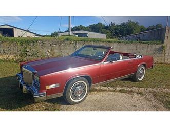 1985 cadillac eldorado a vendre