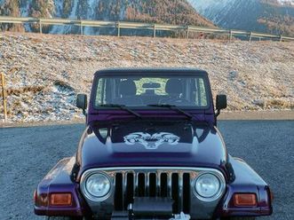 jeep wrangler tj 4.0 – 160’000 km – 8-fach bereift+seilwinde