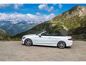 mercedes-benz c 250 amg line cabriolet, top zustand!