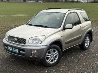 ② toyota rav4 1.8 vvt-i 3 portes - jantes - airco - garantie — toyota — 2ememain