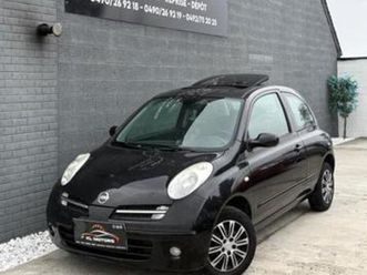 ② nissan micra visia 1.2i essence 2007 101 000km carpass — nissan — 2ememain