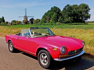 fiat 124 spider 1600 sport spider 1972