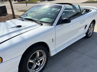 1998 mustang cobra svt 5 speed convertible