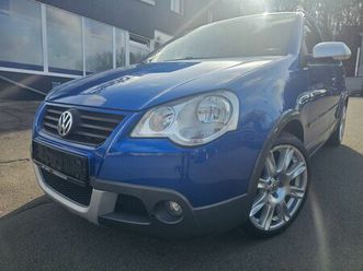 vw cross polo 1.4* ahk*tüv/service neu* pdc*