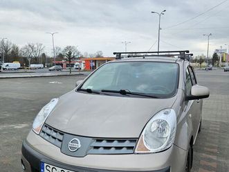nissan note 1.6 benzyna 2006 krajowy gliwice łabędy • olx.pl